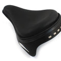 Corbin Gentry Black Leather For Metro Police Solo Seat - Part No. 47-0114