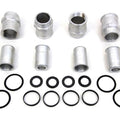 Colony 2887-20 Cadmium Plated Valve Cover Set for 1930 45 Inch Twins