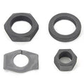 V-Twin 71147P Parkerized Rear Axle Nut and Lock Kit for Big Twin 1930-1972