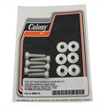 Colony Top of Gas Tank Screw Kit - Cadmium Finish