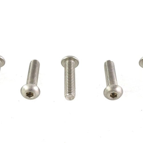 Colony Allen Button Head Screws Stainless Steel 5/16-18 X 1-1/4 Inch - Pack Of