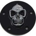 V-Twin 30-0181BC Black Skull Style Point Cover