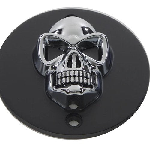 V-Twin 30-0186BC Black Skull Style Point Cover
