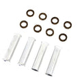 Colony Lower Pushrod Cover Kit Cadmium Plated - Set of 4