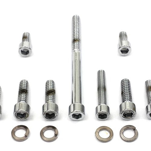 Colony 2596-13 Chrome Carburetor Allen Screw Kit