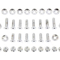 Colony 2497-38 Rear Fender Strut Mounting Kit - Chrome Plated Low Profile