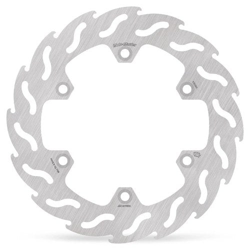 Moto Master Front Fixed Brake Disc Flame For Honda Slr 650 1997-2003