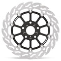 Moto Master Front Floating Brake Disc Flame For Honda CB 500 X 2022-2025