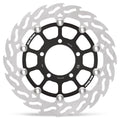 Moto Master Front Floating Brake Disc Flame For Kawasaki Versys 1000 2012-2014