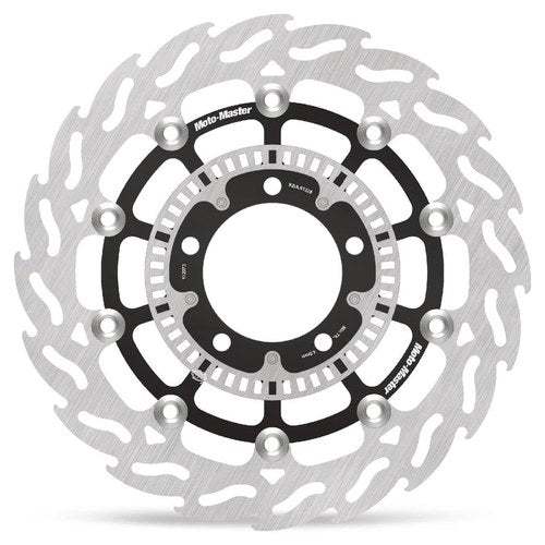 Moto Master Front Floating Brake Disc Flame For Kawasaki Versys 650 2008-2020