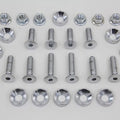 Colony 2043-26 Rear Fender Strut Bolt Kit - Chrome Allen Type