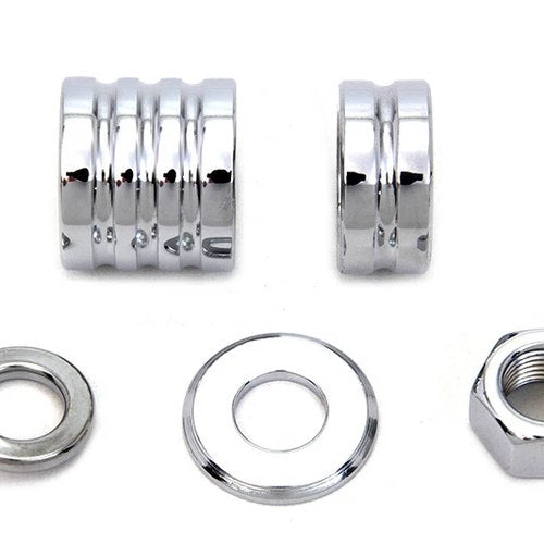 Colony For 2029-5 Front Axle Spacer Kit - Groove Style Chrome