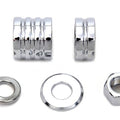 Colony For 2029-5 Front Axle Spacer Kit - Groove Style Chrome