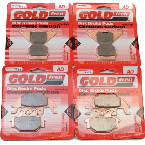 Brake Pads Front & Rear For Cectek 500 Efi Gladiator 2009-2010