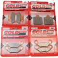 Brake Pads Front & Rear For Polaris 400 Big Boss L 6 x 6 1996