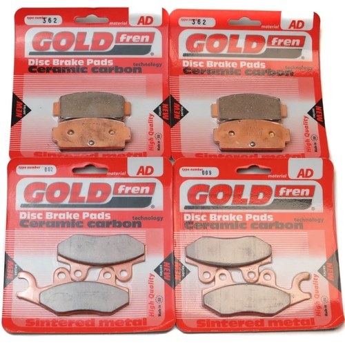 Brake Pads Front & Rear For Cf Moto CF500 US Z-Force 550 Side x Side 2015