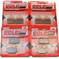 Brake Pads Front & Rear For Kymco Kxr 250 Mongoose Quad 2004-2007
