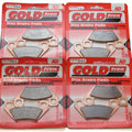 Brake Pads Front & Rear For Arctic Cat Hdx 700 Prowler 2011-2013