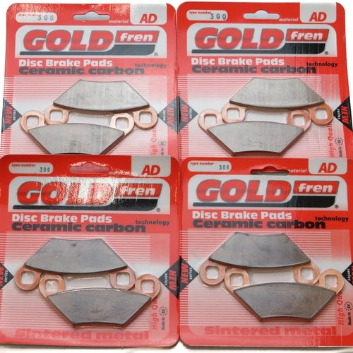 Brake Pads Front & Rear For Polaris 1000 Sportsman MD/XP 2015-2018