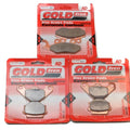 Brake Pads Front & Rear For Apache Rlx 250 SX (MK1) Rear Disc Model