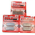 Brake Pads Front & Rear For Italjet Marco Polo 400cc Scooter 2007-2009
