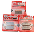Brake Pads Front & Rear For Sachs / Sfm Quattrocento 400 2008