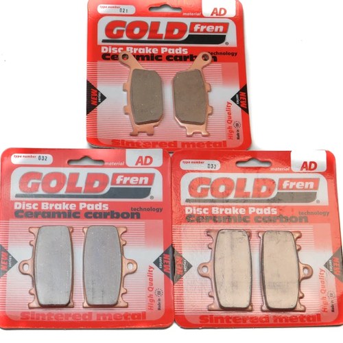 Brake Pads Front & Rear For Suzuki Gsf 650 Faired Bandit Non ABS 2007-2011