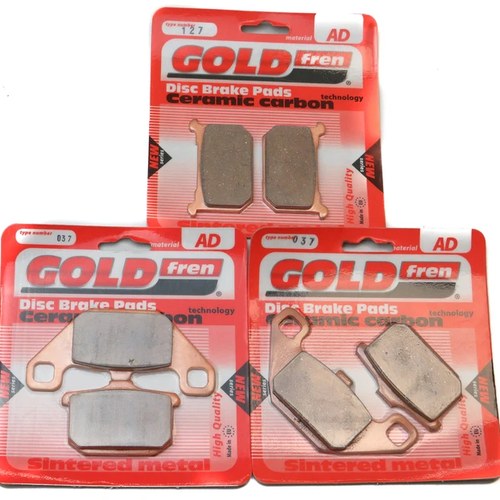 Brake Pads Front & Rear For Kawasaki Z 1100 R1 Lawson Replica 1984