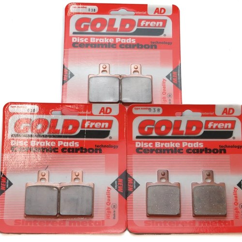 Brake Pads Front & Rear For Malanca 125 Gti Complete Bike Set