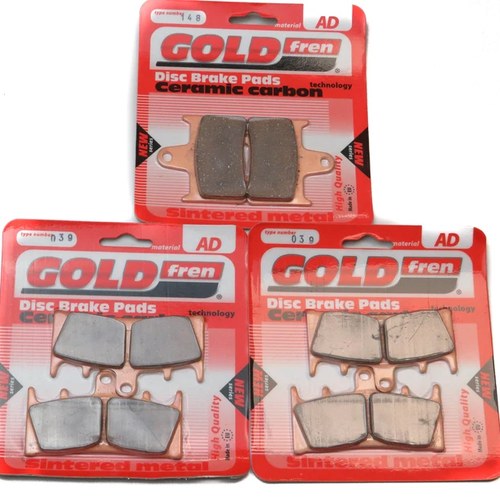 Brake Pads Front & Rear For Suzuki GS 1200 SSK1/ZK1 (GV78A) 2001