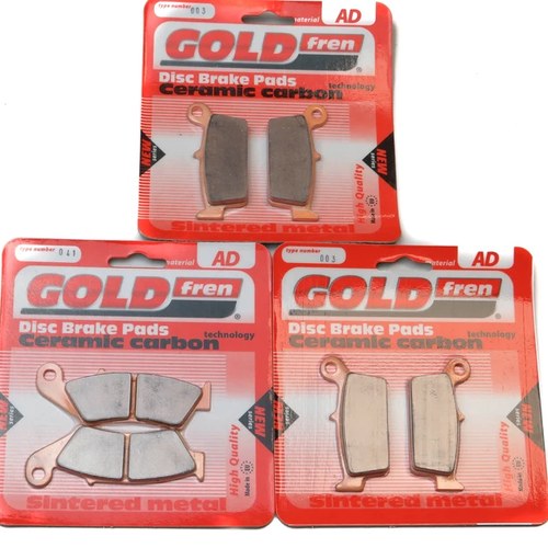 Brake Pads Front & Rear For Ajp PR5 250 Supermoto 2009