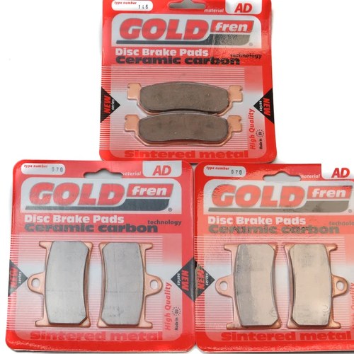 Brake Pads Front & Rear For Yamaha YZF-R6 1999-2002