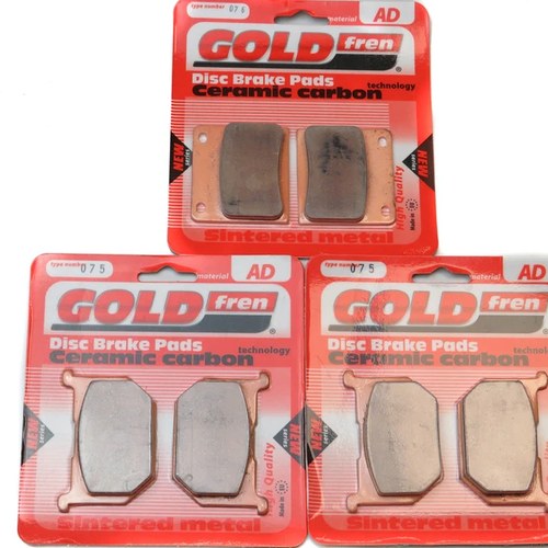 Brake Pads Front & Rear For Suzuki GV 1200 GLF/GLF2/GLG Madura 1985-1986