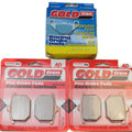 Brake Pads Front & Rear For Honda GL 1000 K3 Goldwing 1978