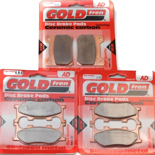 Brake Pads Front & Rear For Yamaha Xvs 1100 A Dragstar Classic 2000-2006