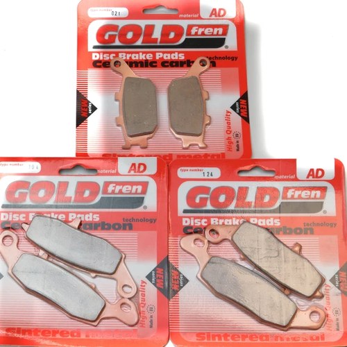 Brake Pads Front & Rear For Suzuki SV 400 SK3/SK4/SK5 2003-2005