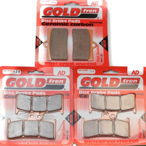Brake Pads Front & Rear For Mondial Piega 1000 2002