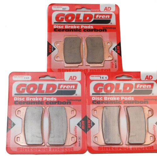 Brake Pads Front & Rear For Yamaha Xjr 400 1995-1999