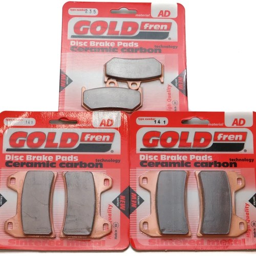 Brake Pads Front & Rear For Mv 920 Brutale 2011-2012 Complete Bike Set