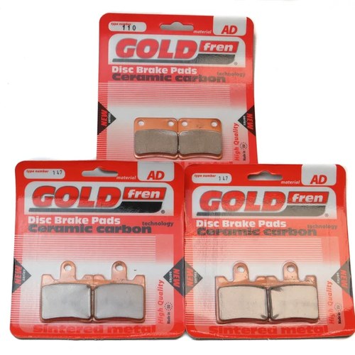 Brake Pads Front & Rear For Daelim S1 125 (SL125) 2007-2014
