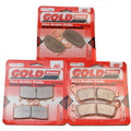 Brake Pads Front & Rear For Kawasaki Zrx 400 (ZX 400 E4/5/6/7) 1998-2001