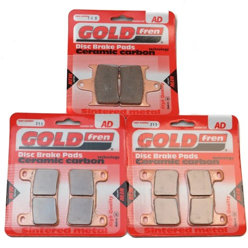 Brake Pads Front & Rear For Suzuki Gsxr 750 K4/K5 2004-2005