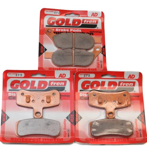 Brake Pads Front & Rear For Harley Davidson Fxdf Fat Bob 2008-2015