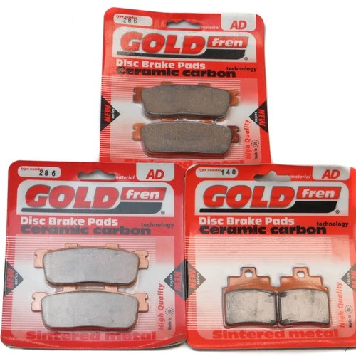Brake Pads Front & Rear For Sym Gts 125 Joymax/Voyager 2006-2009