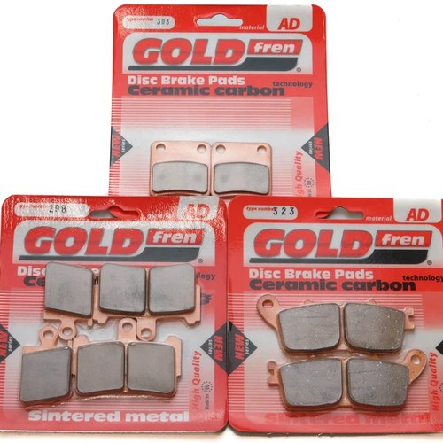 Brake Pads Front & Rear For Honda Vfr 1200 Fad 2010-2017 Complete Set