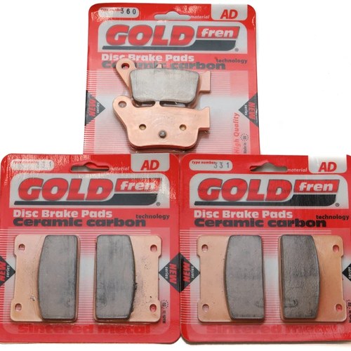 Brake Pads Front & Rear For Sym Max Sym 400i 2011-2021