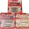 Brake Pads Front & Rear For Polaris 525 Outlaw Irs 2008-2011