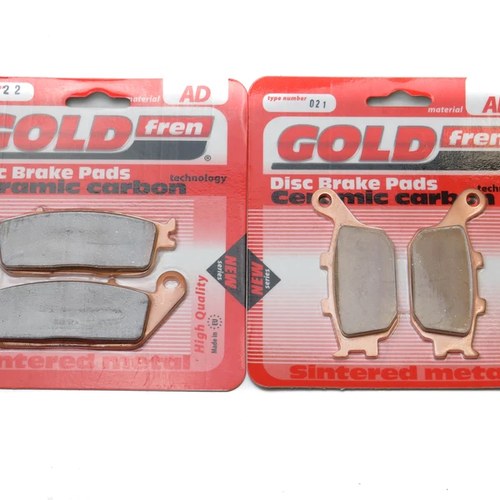 Brake Pads Front & Rear For Kawasaki Kle 650 Versys ABS 2016-2019