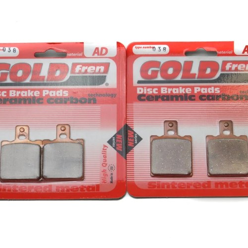 Brake Disc Pads Front For Moto Guzzi V 35 GT 1988
