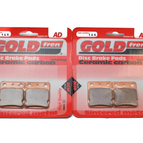 Brake Disc Pads Front For Yamaha Yfm 350 Fxn Wolverine 2001